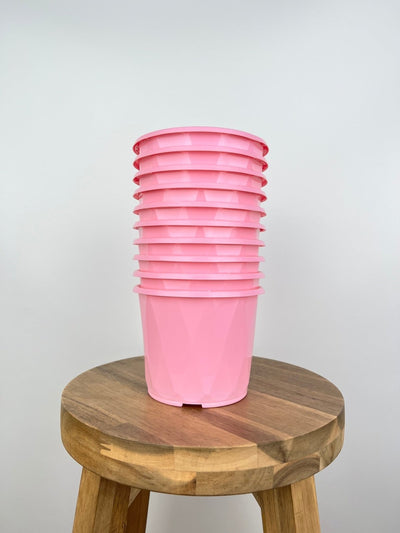 Impulse Pot 130mm - Pastel Pink - 10 Pack | Uprooted