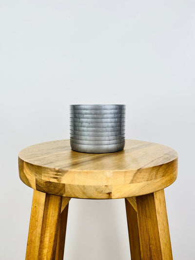Clip On Saucer 130mm - Silver - 10 pack | Uprooted