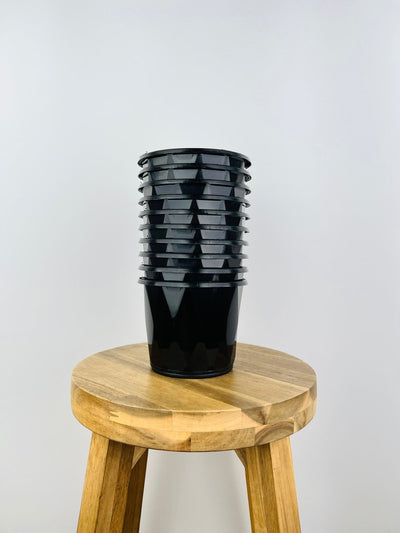 Impulse Pot 130mm - Black - 10 Pack | Uprooted