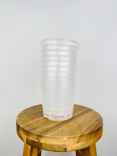 Impulse Pot 130mm - Clear - 10 Pack | Uprooted