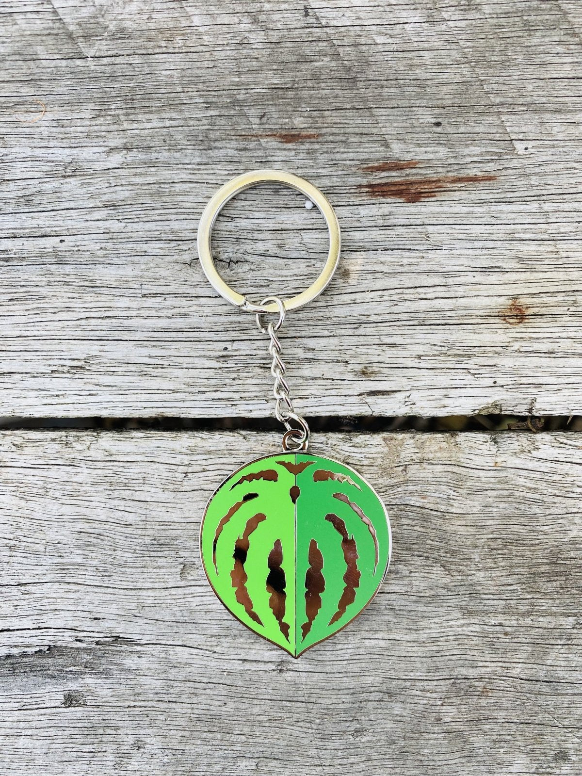 Watermelon Peperomia Keyring | Uprooted